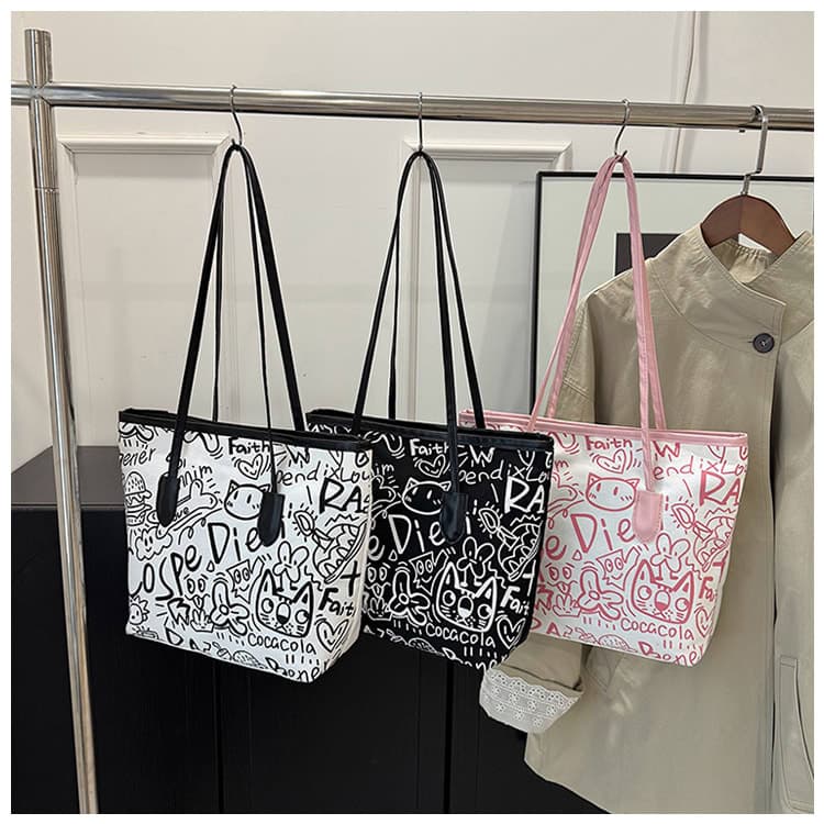 Graffiti Shoulder Bags